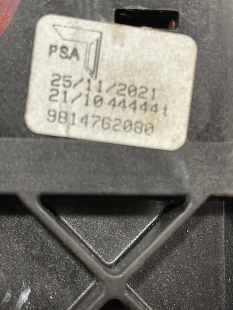 Citroen Berlingo Peugeot Partner 6 SPEED GEAR SELECTOR WITH GEAR CABLES 2019-2023  P/N 9814762080