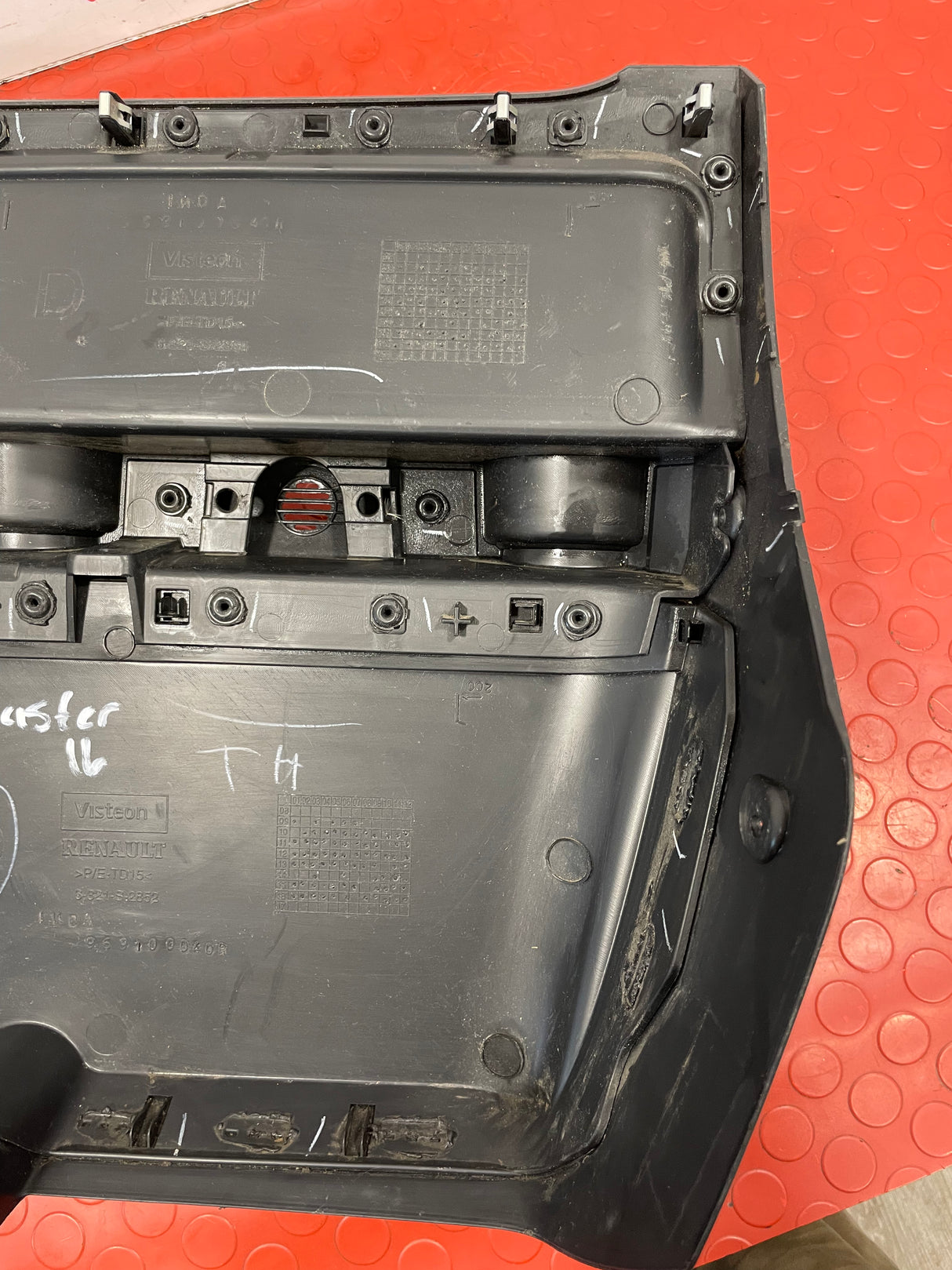 Vauxhall Movano/Renault Master Mk3 LOWER DASH CONSOLE WITH CUP HOLDERS BLACK 2010-2024 P/N 969100040R