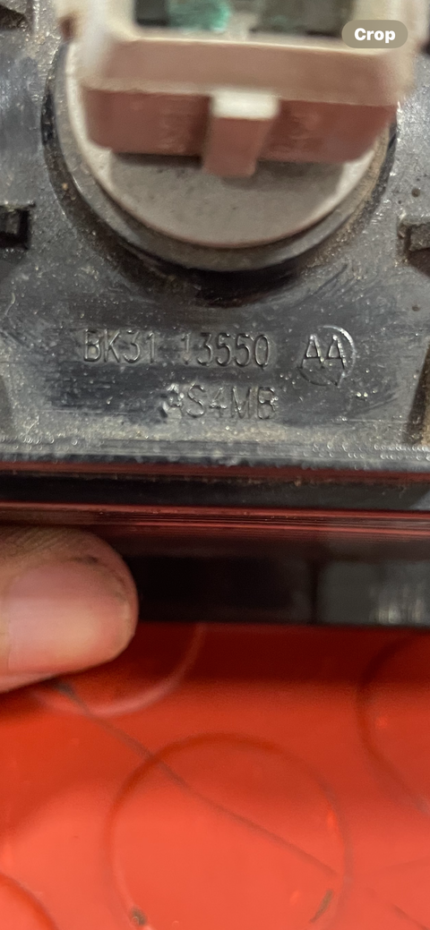 Ford Transit Custom Number PLATE LIGHT P/N BK3113550AA