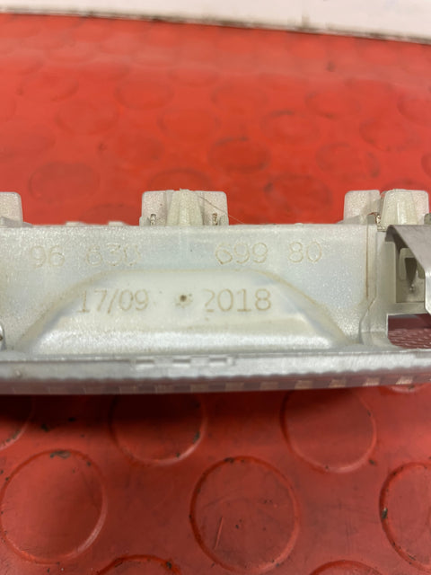 Citroen Berlingo Peugeot Partner INTERIOR READING LIGHT P/N 9663069980