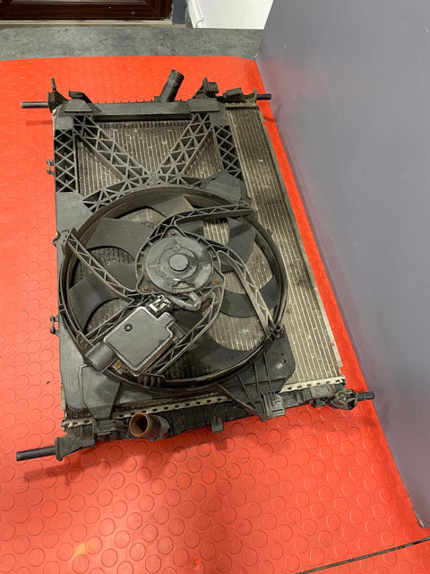 Ford Transit COOLING KIT RADIATOR & FAN Mk7 FWDV2.2 2007-2018 P/N 7C118005AB - 1