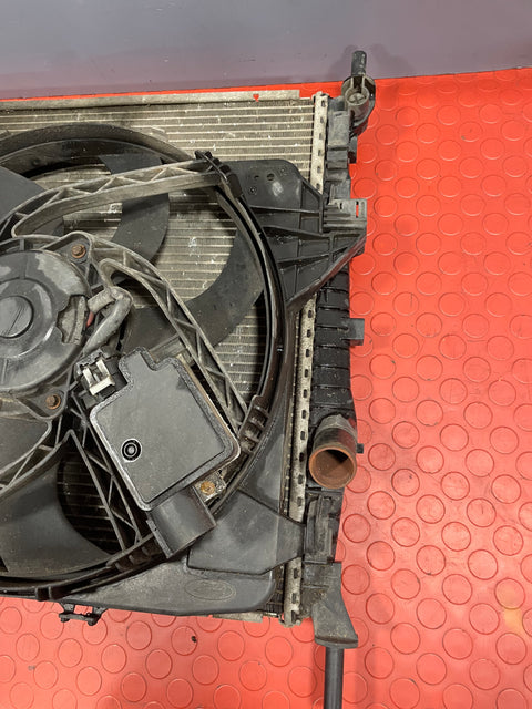Ford Transit COOLING KIT RADIATOR & FAN Mk7 FWDV2.2 2007-2018 P/N 7C118005AB - 1