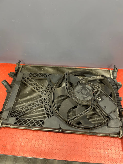 Ford Transit COOLING KIT RADIATOR & FAN Mk7 FWDV2.2 2007-2018 P/N 7C118005AB - 1