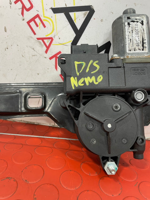 Citroen Nemo FRONT DRIVERS SIDE WINDOW REGULATOR  P/N 0130822399