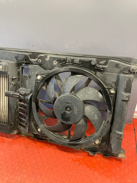Citroen Berlingo/Peugeot Partner COOLING FAN ASSEMBLY WITH INTERCOOLER RAD 2008-2015 P/N M153277