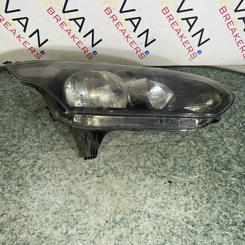 Ford Transit Connect DRIVER SIDE HEADLIGHT (BLACK INSERT) 2014 P/N DT1113W029EC