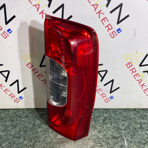 Peugeot Bipper DRIVER SIDE TAILLIGHT 2013 P/N 01353205080