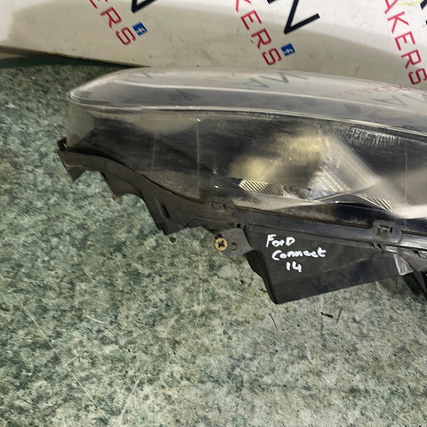 Ford Transit Connect DRIVER SIDE HEADLIGHT (BLACK INSERT) 2014 P/N DT1113W029EC