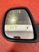 Citroen Berlingo/Peugeot Partner WING MIRROR Passengers Side Grey 3 PIN 2013-2018 P/N 232636103 - 4