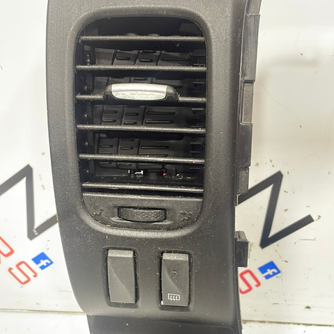 Renault Trafic/Vauxhall Vivaro CENTRAL RADIO TRIM WITH AIR VENTS, CENTRAL LOCKING SWITCH AND HAZARD LIGHT SWITCH 2015-2019 P/N 93452450