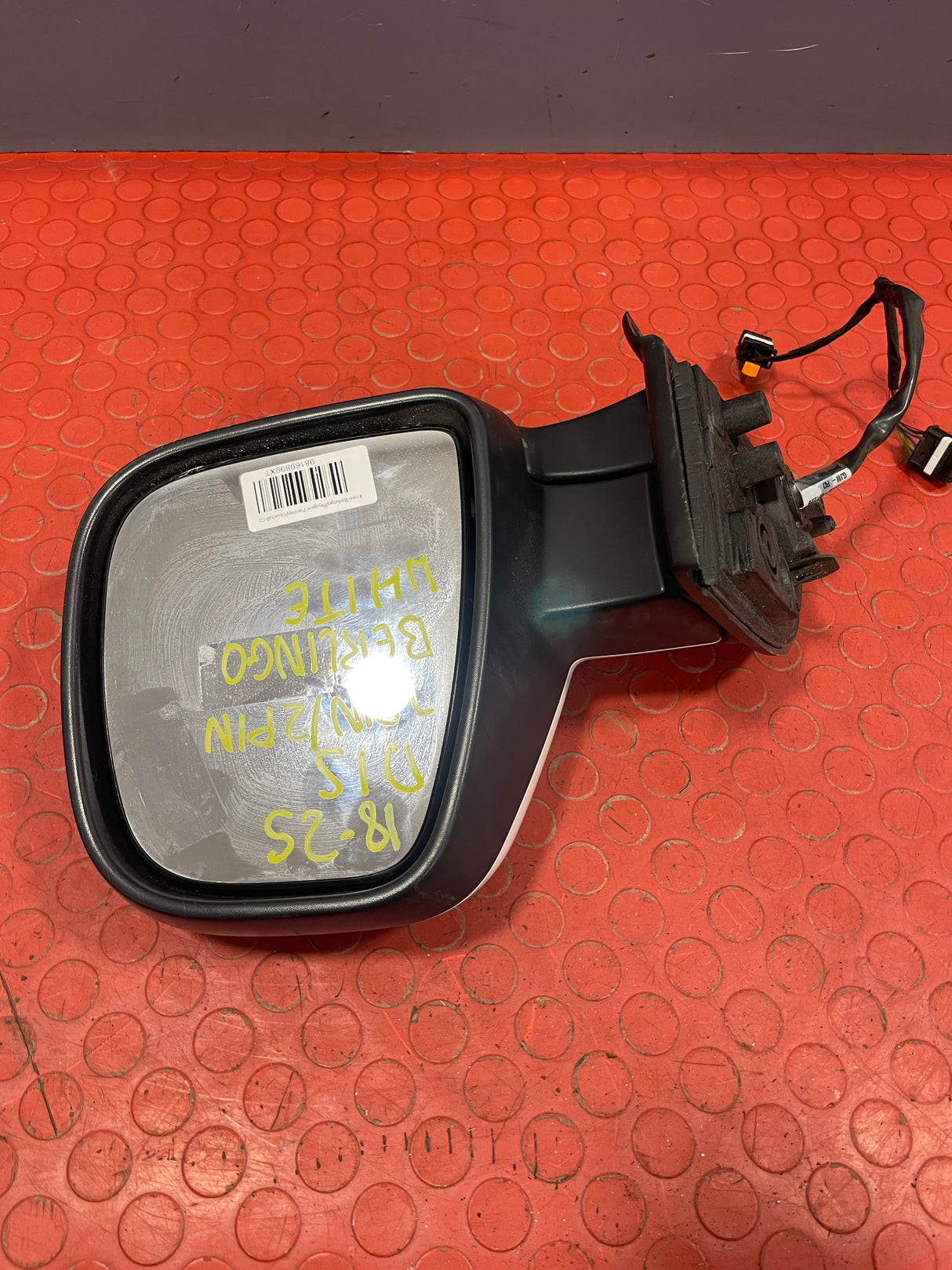 Citroen Berlingo/Peugeot Partner/Vauxhall Combo/Toyota Proace City WING MIRROR Drivers Side 7 PIN/2 PIN 1.5 2018-2025 P/N 98169899XT