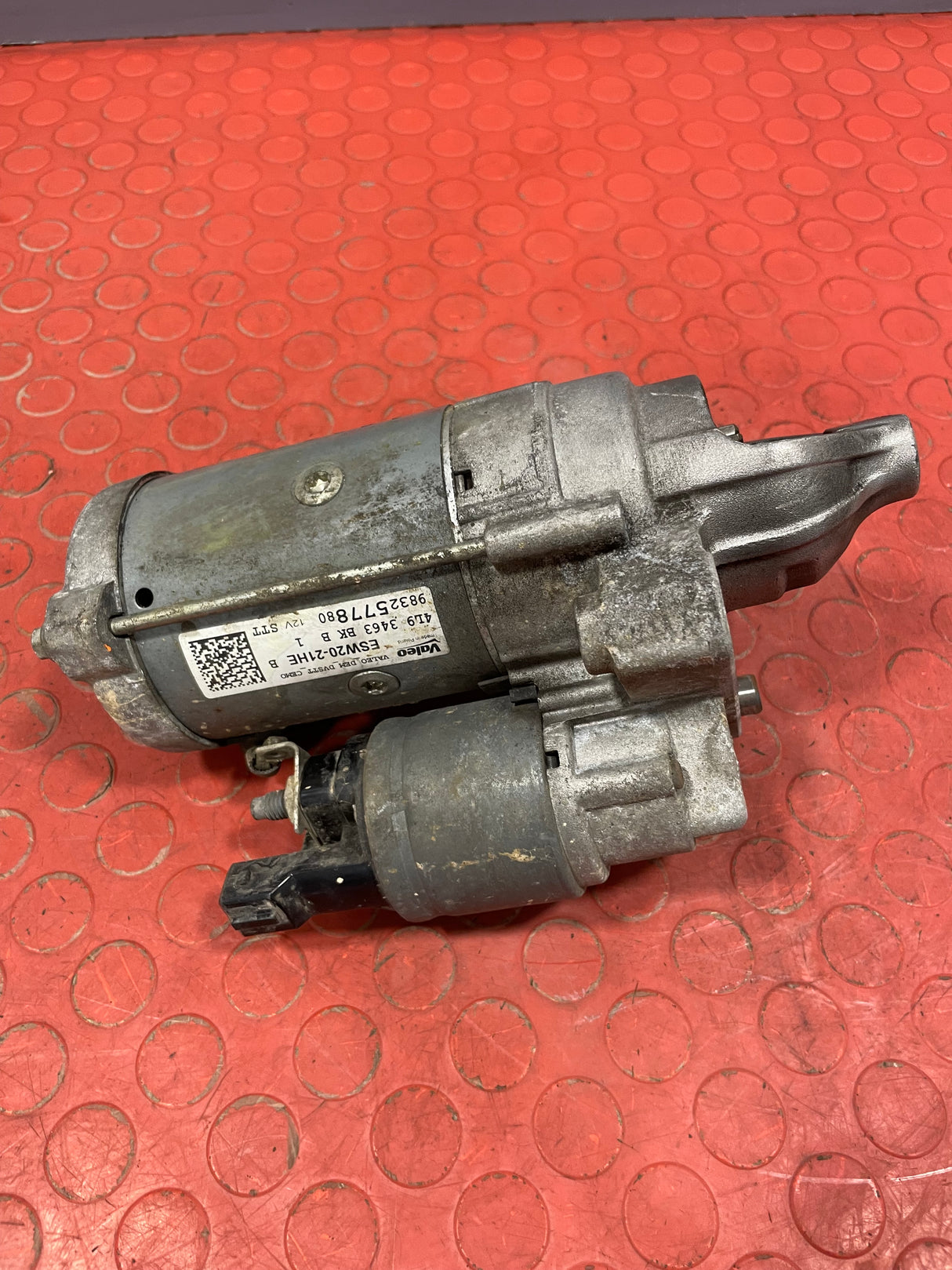 Citroen/Peugeot/Vauxhall/Toyota/Fiat STARTER MOTOR 6 Speed 1 PIN 1.5 2016-2025 P/N 9832577880 - 1