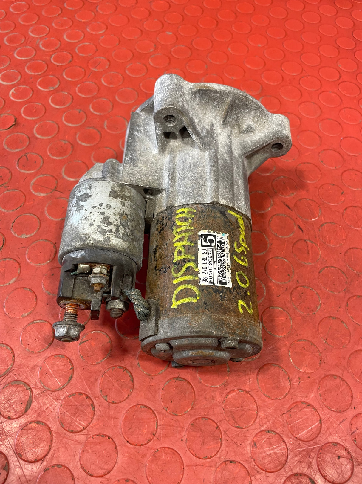 Citroen Dispatch/Peugeot Expert/Vauxhall Vivaro/Toyota Proace/Fiat Scudo STARTER MOTOR 6 Speed 2.0 2016-2025 P/N 9827008580
