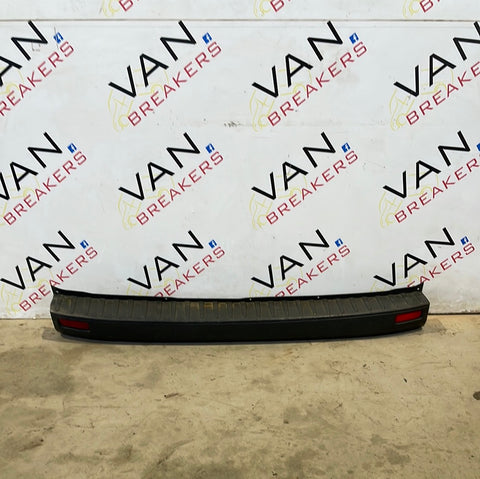 Ford Transit Custom REAR BUMPER CENTER (BLACK) 2013-2023 P/N BK2117E962