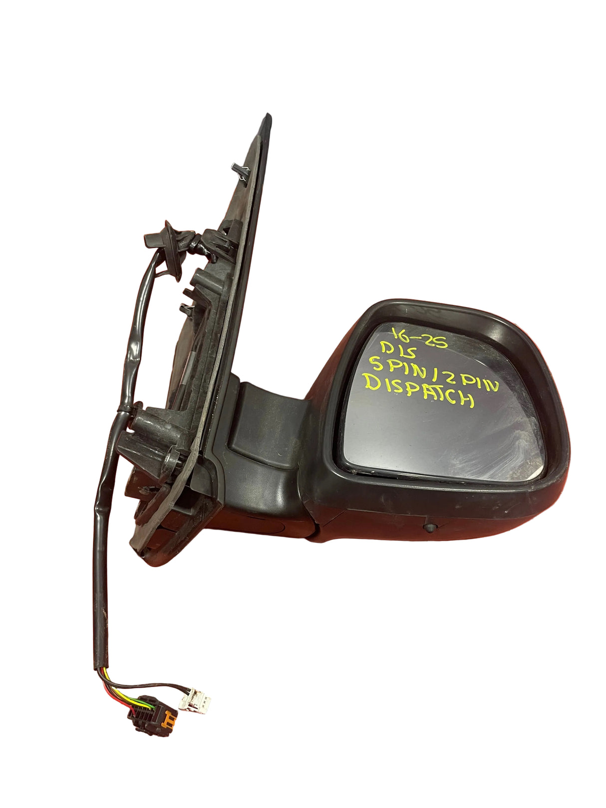 Citroen Dispatch/Peugeot Expert/Vauxhall Vivaro/Toyota Proace/Fiat Scudo WING MIRROR Driver's Side 5 PIN / 2 PIN 2016-2025 P/N 98155882XT - 2