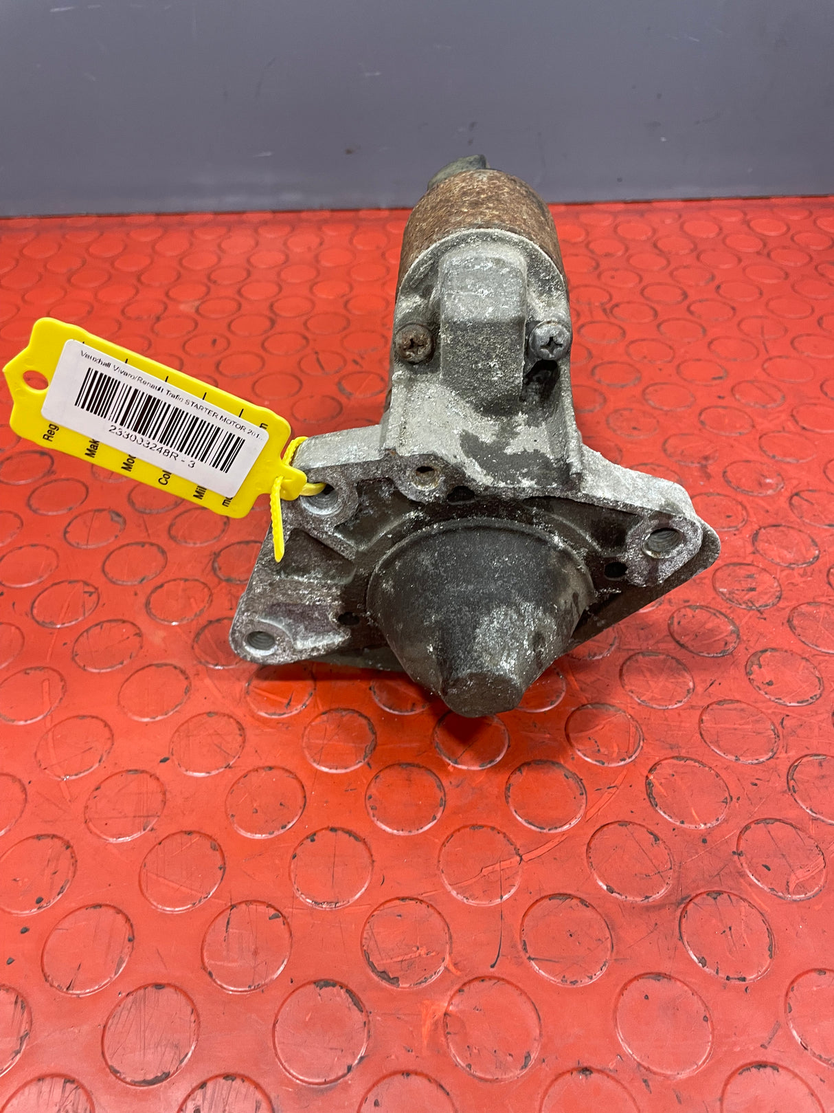 Renault Trafic/Vauxhall Vivaro/Nissan NV300 STARTER MOTOR 1.6 2014-2019 P/N 233003248R - 3