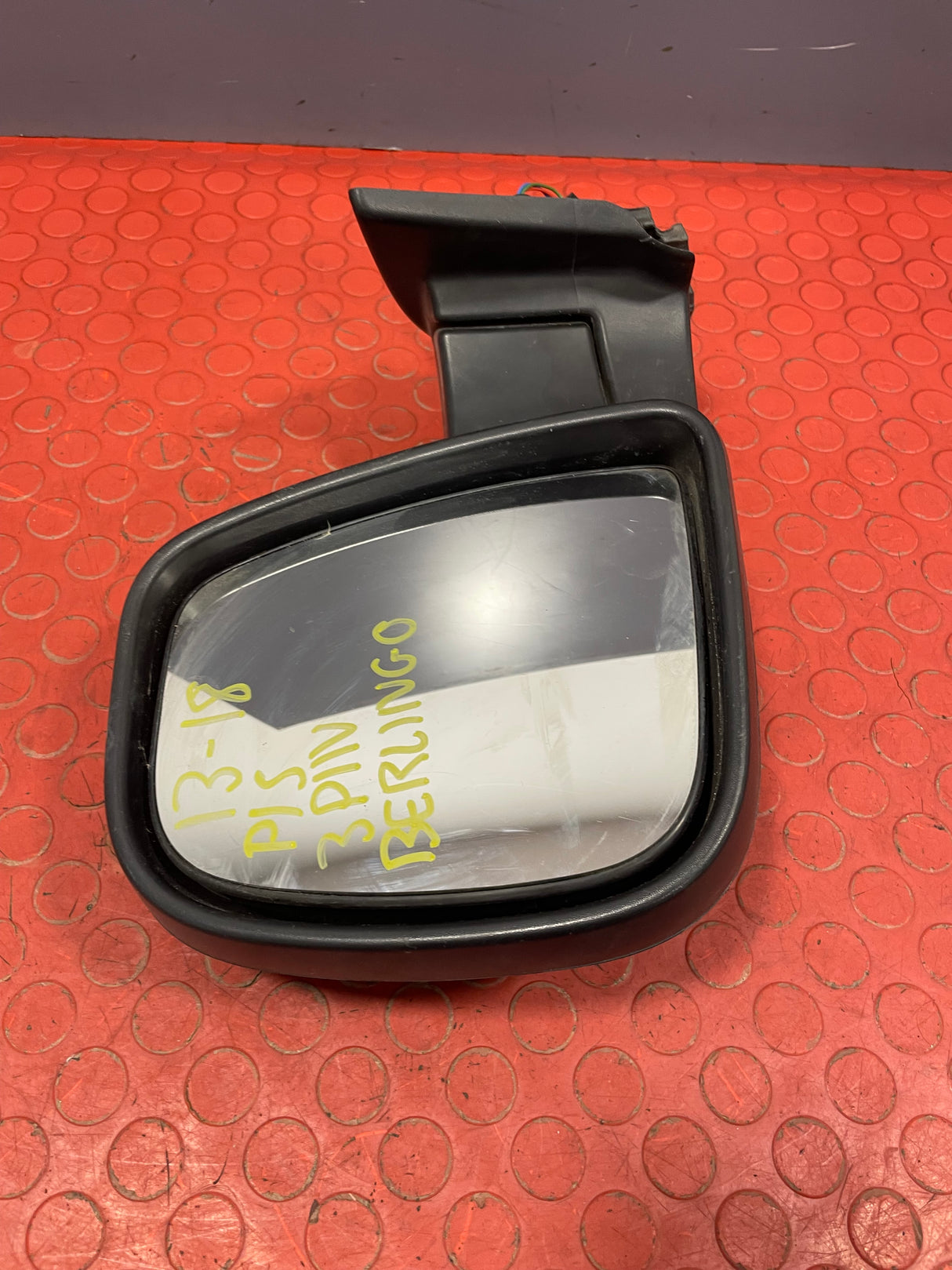 Citroen Berlingo/Peugeot Partner WING MIRROR Passengers Side 3 PIN 2013-2018 P/N 232636103