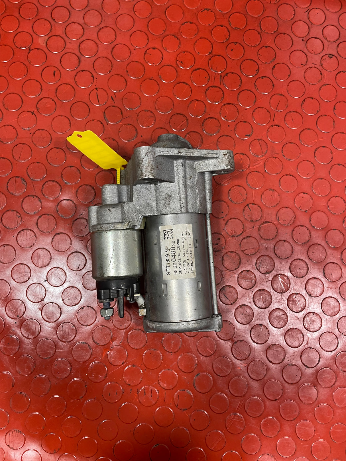 Peugeot Boxer/Citroen Relay STARTER MOTOR 2020 2.0 P/N 9826048080