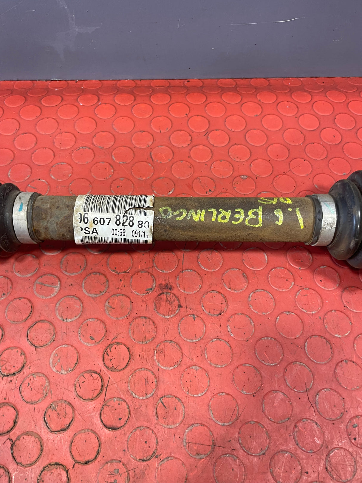 Citroen Berlingo/Peugeot Partner DRIVESHAFT Driver's Side 1.6 2008-2018 P/N 9660782880 - 4