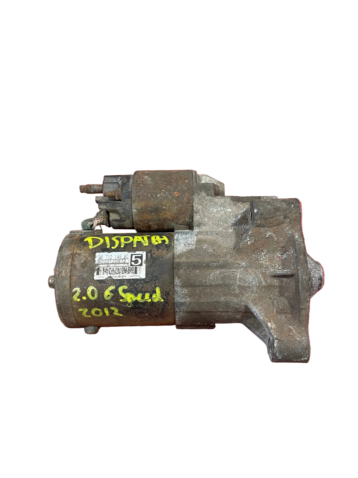 Citroen Dispatch/Peugeot Expert/Toyota Proace/Fiat Scudo STARTER MOTOR 6 Speed 2.0 2008-2016 P/N 9671014680 - 1