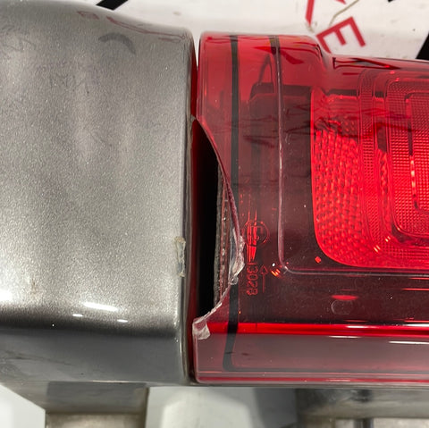 Renault Trafic/Vauxhall Vivaro N/S/R TAILLIGHT WITH SURROUND (GREY)(LENS CRACKED) 2016 P/N 265A61090R