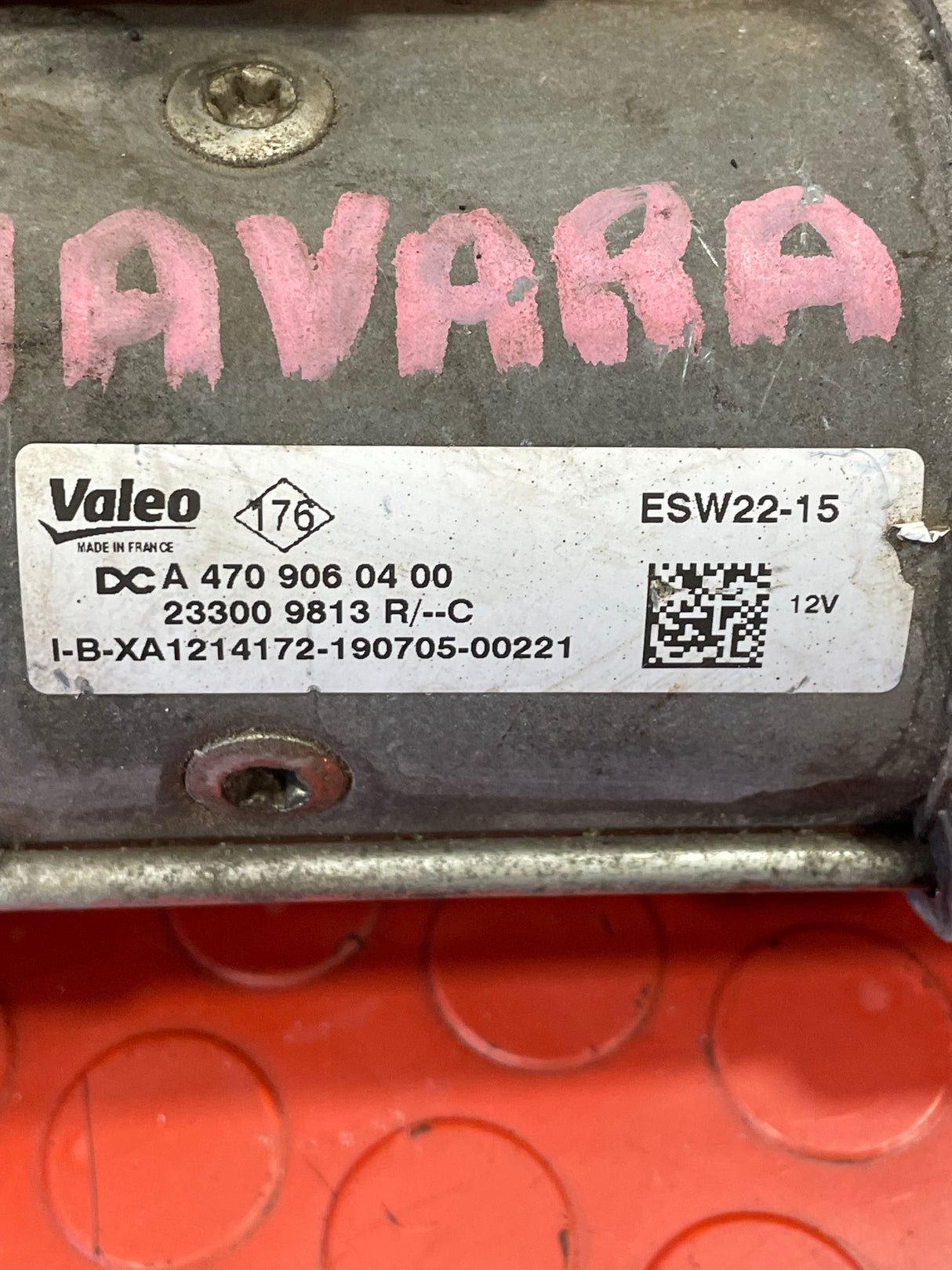 Nissan Navara STARTER MOTOR 2.3 2015-2022 P/N 233009813R