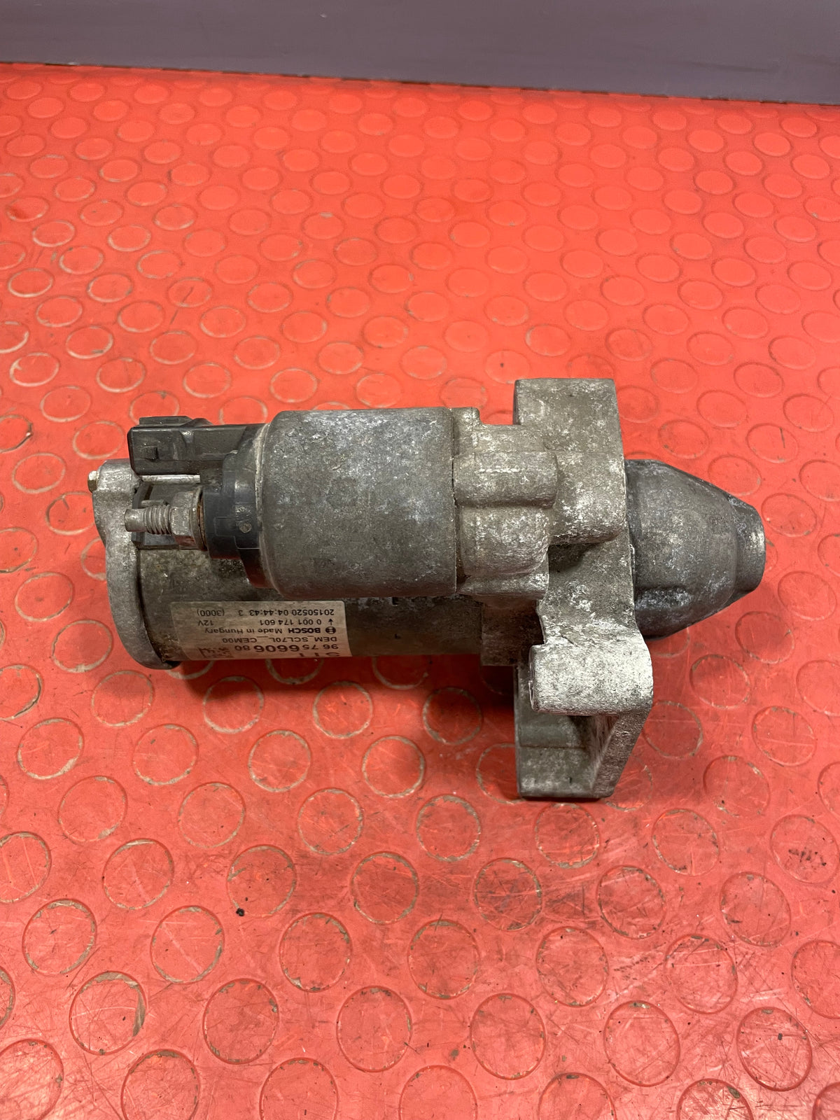 Citroen/Peugeot/Vauxhall/Toyota/Fiat STARTER MOTOR 6 Speed 1 PIN 1.6 2008-2019 P/N 9675660680 - 5