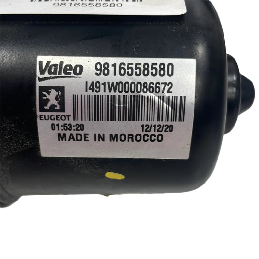 Citroen Berlingo/Peugeot Partner/Vauxhall Combo/Toyota Proace City WIPER LINKAGE AND MOTOR 2019-2022 P/N 9816558580