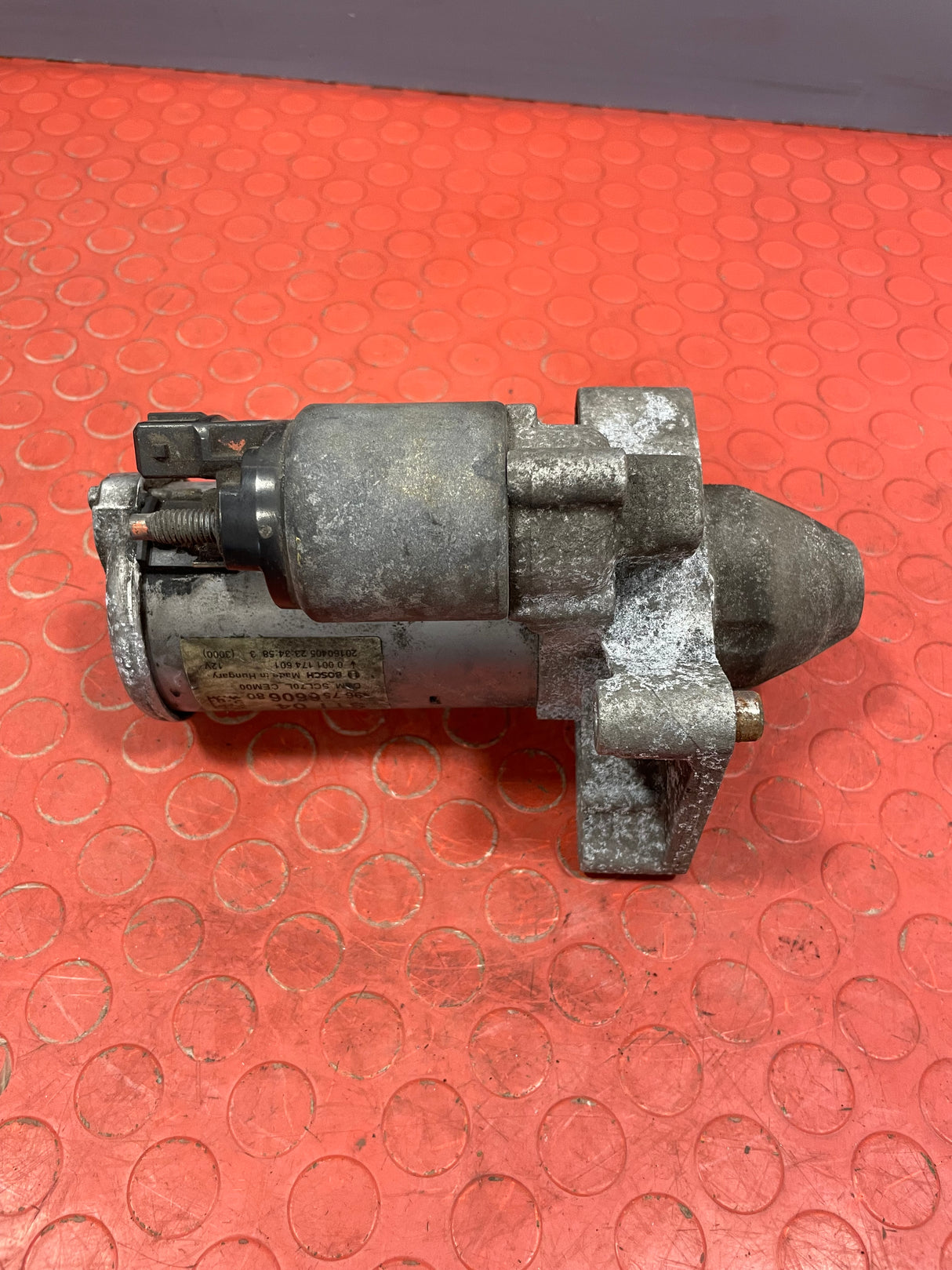 Citroen/Peugeot/Vauxhall/Toyota/Fiat STARTER MOTOR 6 Speed 1 PIN 1.6 2008-2019 P/N 9675660680 - 2