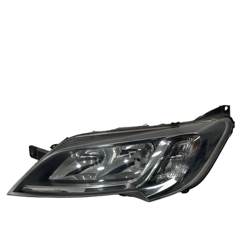 Citroen Relay/Peugeot Boxer/Fiat Ducato PASSENGER SIDE HEADLIGHT (BLACK INNER PLASTIC) 2014-onward P/N 1375103080