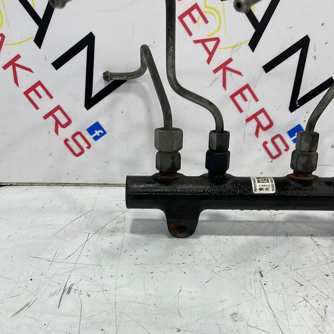 Peugeot Partner/Citroen Berlingo 1.6HDI FUEL INJECTION RAIL P/N 9685297580-01 - 1