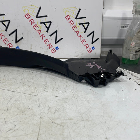 Citroen Berlingo/Peugeot Partner/Vauxhall Combo/Toyota Proace City  O/S DRIVERS SIDE B PILLAR TRIM WITH KICK GUARD 2019-2024 P/N 9816396677