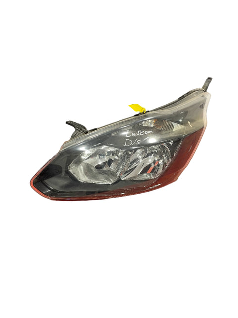 Ford Transit Custom HEADLIGHT LH PSSENGER SIDE (BLACK INTERIOR) 2013-2018 P/N BK2113W030AJ - 1