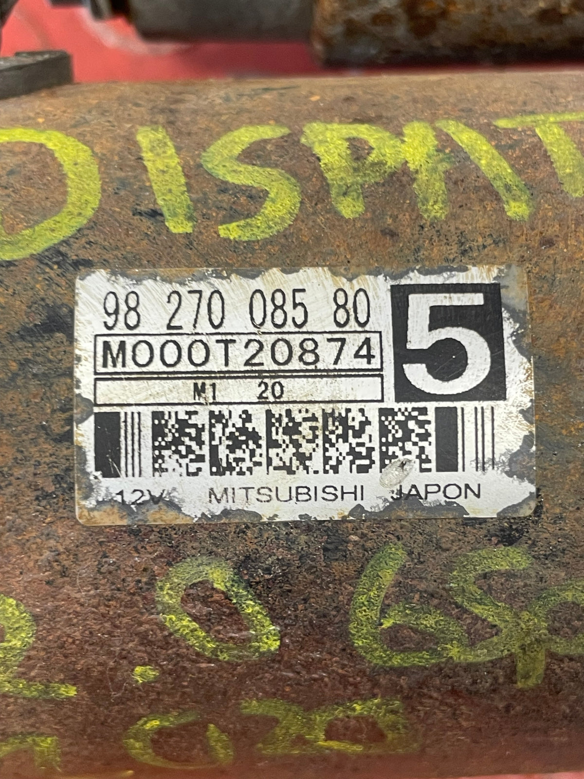 Citroen Dispatch/Peugeot Expert/Vauxhall Vivaro/Toyota Proace/Fiat Scudo STARTER MOTOR 6 Speed 2.0 2016-2025 P/N 9827008580 - 1