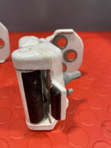 Ford Transit MK8 REAR DOOR HINGES Upper and Lower Pair White 2016-2023 P/N HK31V429A15