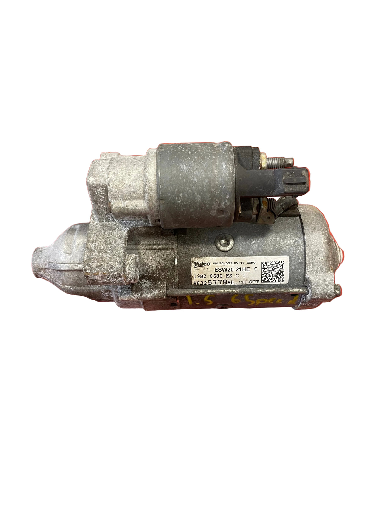 Citroen/Peugeot/Vauxhall/Toyota/Fiat STARTER MOTOR 6 Speed 1 PIN 1.5 2016-2025 P/N 9832577880 - 4