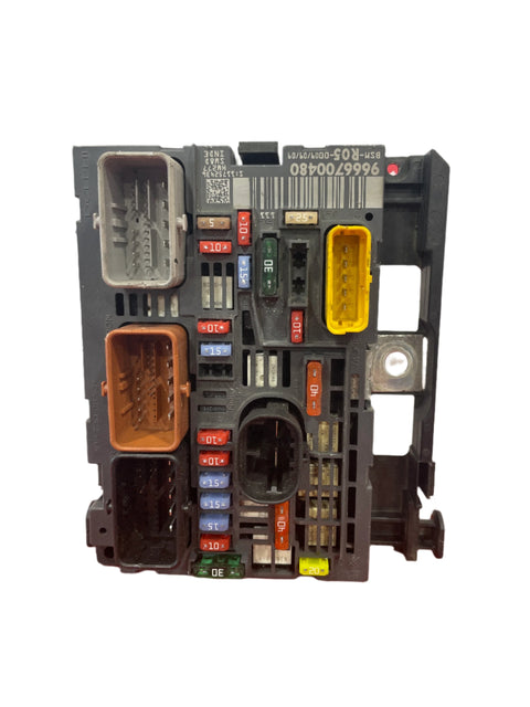 Peugeot Partner UNDER BONNET FUSE BOARD DELPHI R05 P/N 9666700480