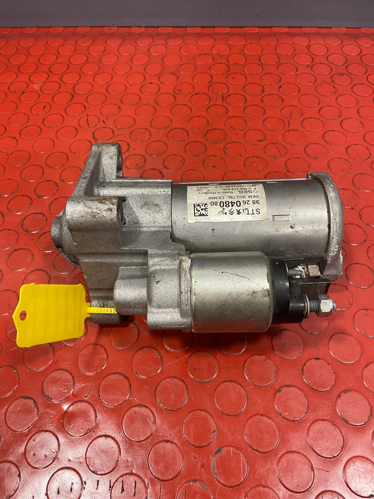 Peugeot Boxer/Citroen Relay STARTER MOTOR 2020 2.0 P/N 9826048080