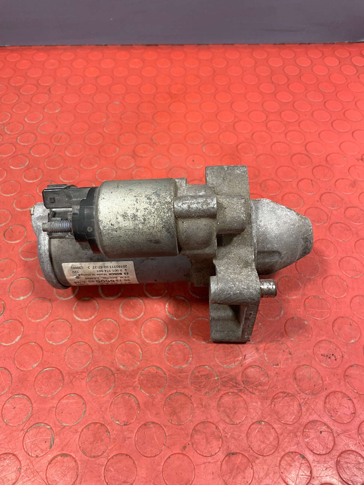 Citroen/Peugeot/Vauxhall/Toyota/Fiat STARTER MOTOR 6 Speed 1 PIN 1.6 2008-2019 P/N 9675660680 - 1