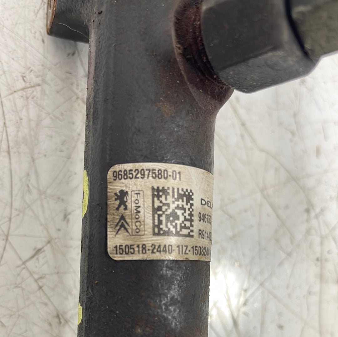 Peugeot Expert/Citroen Dispatch 1.6hdi FUEL RAIL AND PIPES 2007-2016 P/N 9685297580-01