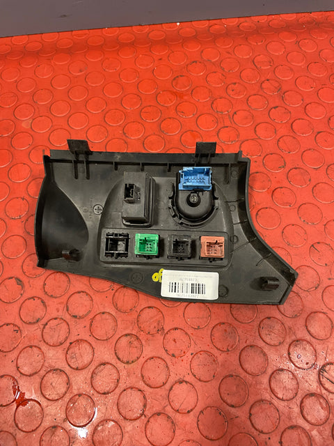 Citroen Berlingo/Peugeot Partner HEADLIGHT CONTROL PANEL w/ SWITCHES 2008-2018 P/N 9675113977
