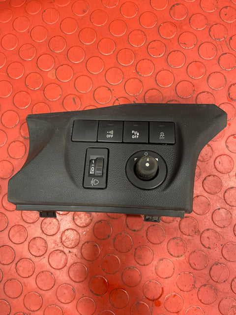 Citroen Berlingo/Peugeot Partner HEADLIGHT CONTROL PANEL w/ SWITCHES 2008-2018 P/N 9675113977