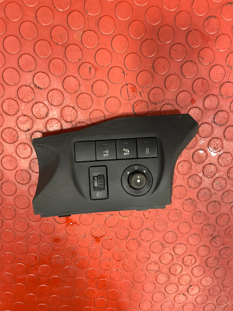 Citroen Berlingo/Peugeot Partner HEADLIGHT CONTROL PANEL w/ SWITCHES 2008-2018 P/N 9675113977