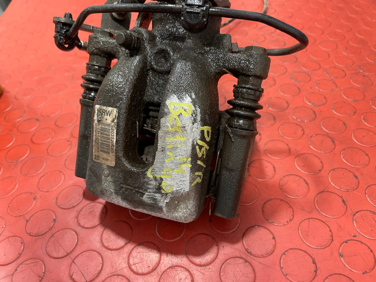 Citroen Berlingo/Peugeot Partner BRAKE CALIPER ASSEMBLY Rear Passenger's Side P/N 9803120580