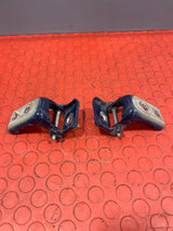Citroen Berlingo/Peugeot Partner/Vauxhall Combo/Toyota Proace City PAIR OF FRONT DOOR HINGES Driver's Side Blue 2019-2024 P/N 1606475180