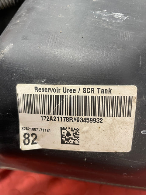 Vauxhall Vivaro/Renault Trafic/Nissan NV300 ADBLUE TANK w/ FILLER HOSE 1.6 2014-2019 P/N 172A21178R