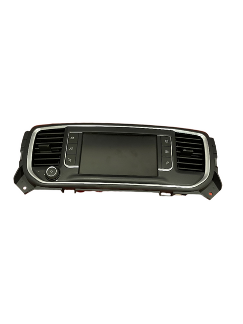 Citroen Dispatch/Peugeot Expert/Vauxhall Vivaro/Toyota Proace SAT NAV DISPLAY/SCREEEN HEAD UNIT 2016-2024 P/N 9831665880/98081732 ZD