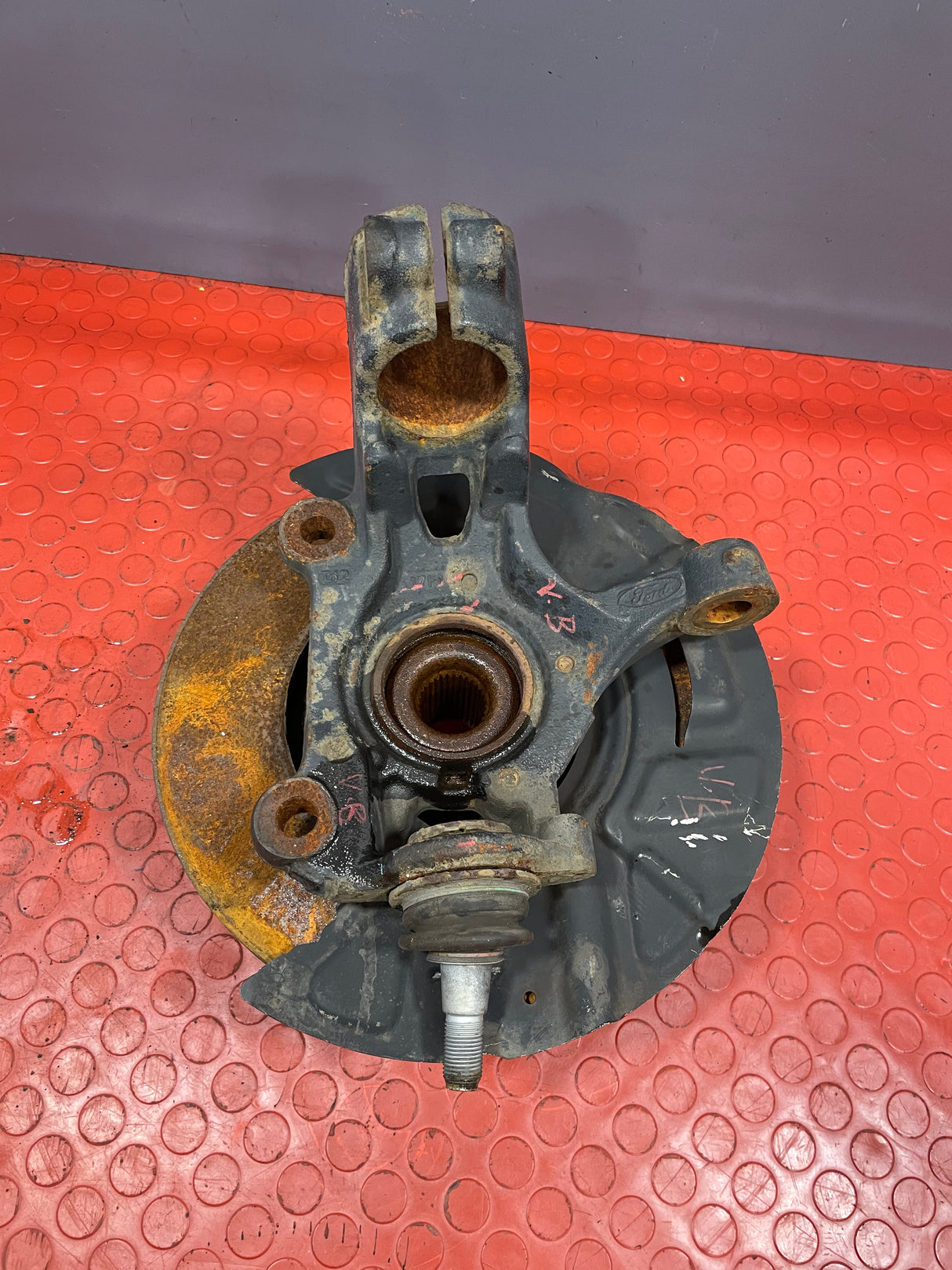 Ford Transit Custom FRONT WHEEL HUB AND ROTOR DISC Driver's Side 2016-2023 R/N BK211125GA / 3K185AA