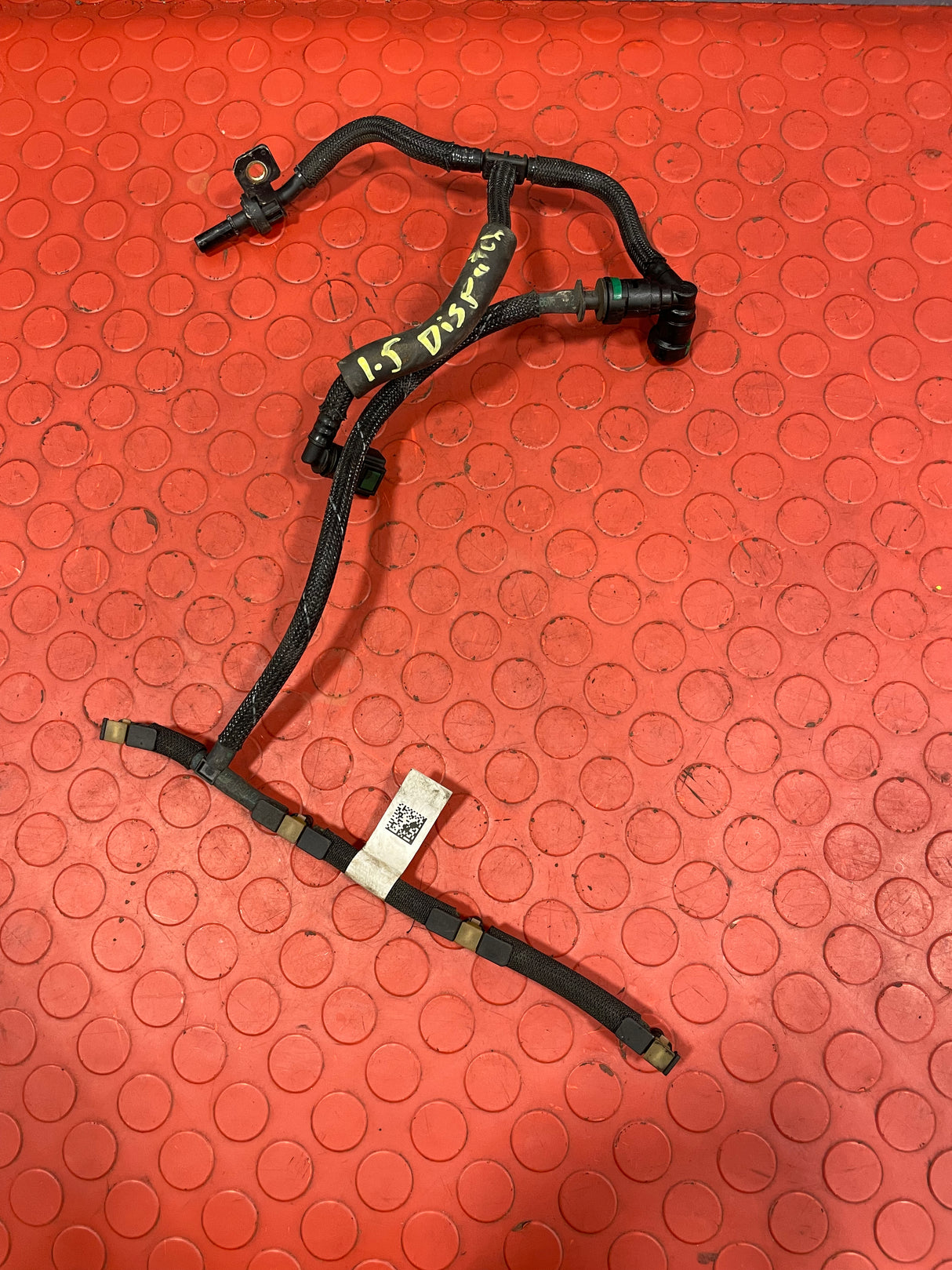 Citroen Dispatch/Peugeot Expert/Vauxhall Vivaro/Toyota Proace/Fiat Scudo INJECTOR LEAK OFF RETURN PIPE 1.5 HDI 2016-2024 P/N 9824723180 / 0445130193