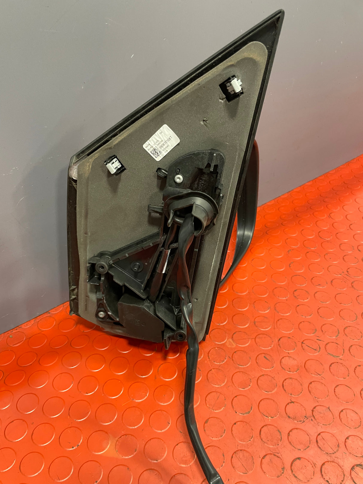 Vauxhall Vivaro/Citroen Dispatch/Peugeot Expert/Totoya Proace/Fiat Scudo ELECTRIC WING MIRROR (Black) Driver's Side 2016-2024 P/N 98087016XT